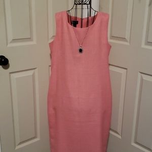 Fitted pencil business dress